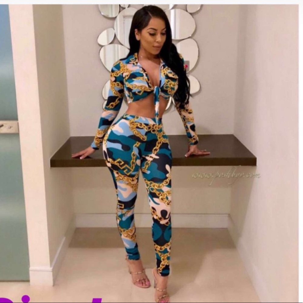 2 Piece Pants Set
